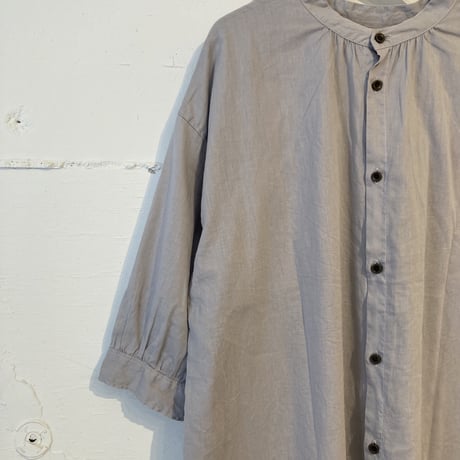 NATURAL LAUNDRY 2WAYチュニック グレージュ