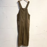Clip.tab コーデュロイサロペット スモークベージュ