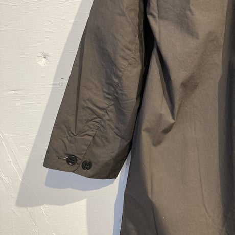 NATURAL LAUNDRY ダンプダスター オーバーコート チャコール