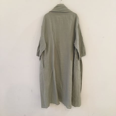 UNIVERSAL TISSU　オリガミガウン コート　グレージュ