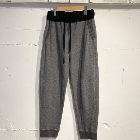 Clip.tab 裏毛スウェットパンツ トップグレー