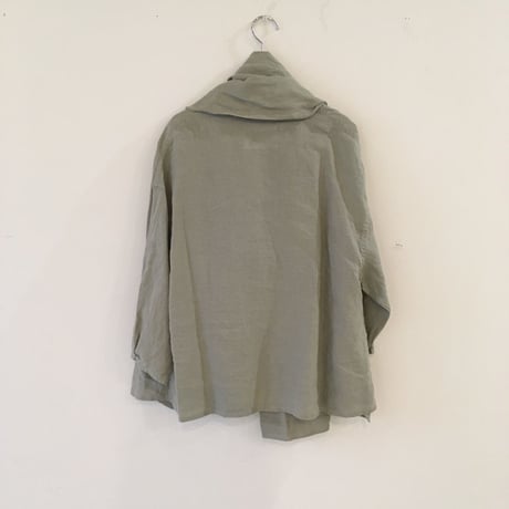 UNIVERSAL TISSU　オリガミガウン ジャケット　グレージュ