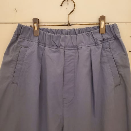 【Hands of creation】compact weather vintage オーバルパンツ　G.BLUE