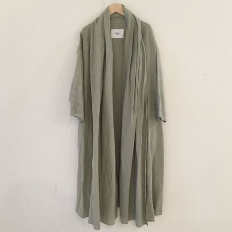 UNIVERSAL TISSU　オリガミガウン コート　グレージュ