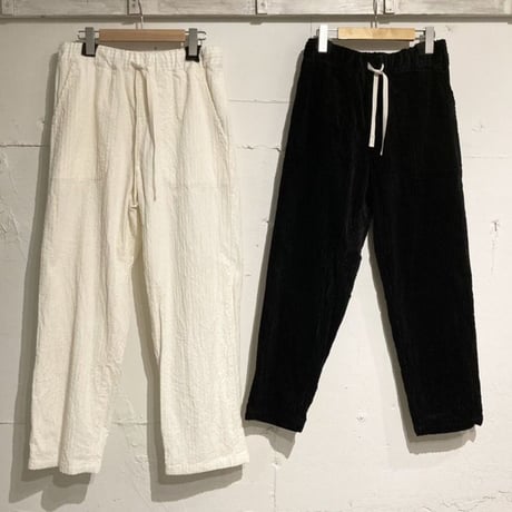 TISSU 親子コーデュロイイージーパンツ size1 クロ