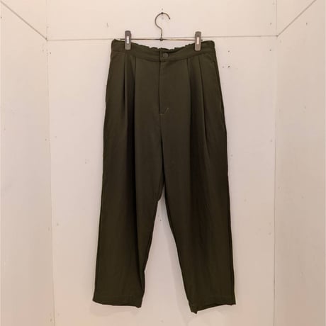 【UNIVERSAL TISSU】ルマーノツイル2タックパンツ