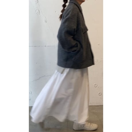 TISSU トンプキンパイルポケットジャケット size3 TOPチャコール