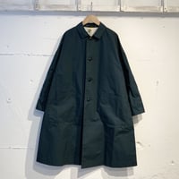 NATURAL LAUNDRY ダンプダスター オーバーコート グリーン
