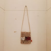【REHERSALL】スカーフフリルジュートバッグ