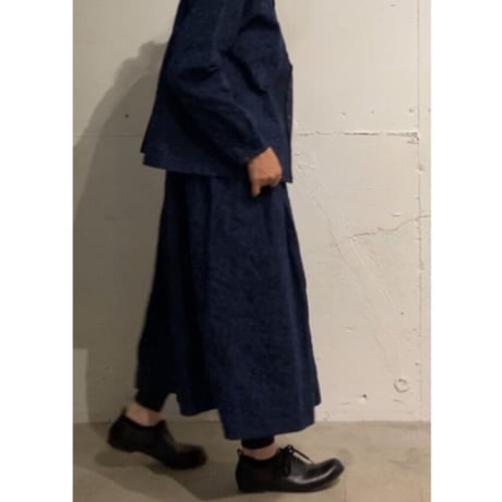 grin ｋｏｅｄａ刺繍タックスカート オフ白