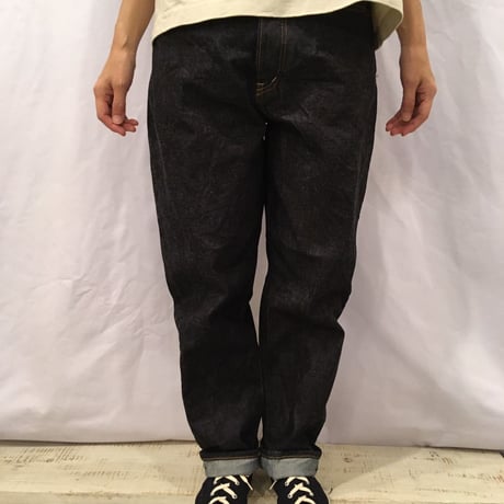NATURAL LAUNDRY セルビッチデニム5ポケットパンツ　ホワイト size2