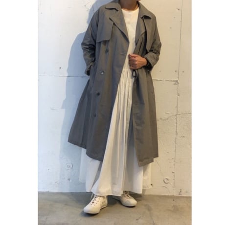 TISSU ハイデンシティ エフォートレストレンチ　size1 グレー千鳥