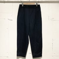 GALERIE TISSU ツイル イージーセーラーパンツ ネイビー