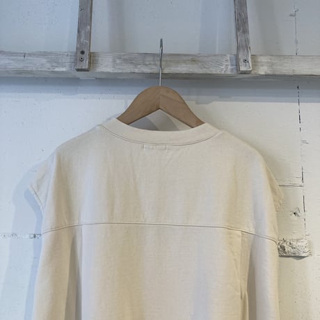 GALERIE TISSU エーゲ海オーガニック 裏毛ワンピース アイボリー