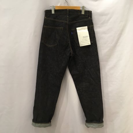 NATURAL LAUNDRY セルビッチデニム5ポケットパンツ　ワンウォッシュ size2