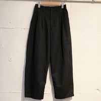 NATURAL LAUNDRY コットンカルゼ ビッグチノ チャコール