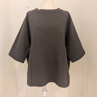 【UNIVERSAL TISSU】ヘビープレーティング天竺 ドルマンTシャツ