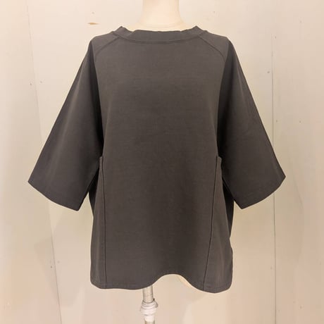 【UNIVERSAL TISSU】ヘビープレーティング天竺 ドルマンTシャツ