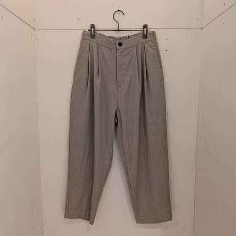 【UNIVERSAL TISSU】ルマーノツイル2タックパンツ