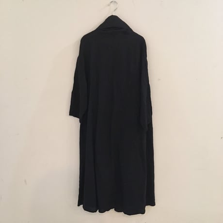 UNIVERSAL TISSU　オリガミガウン コート　クロ