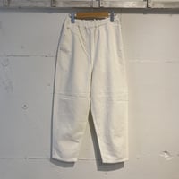 TISSU サフィランリネンデニム イージーテーパードパンツ size1 オフ
