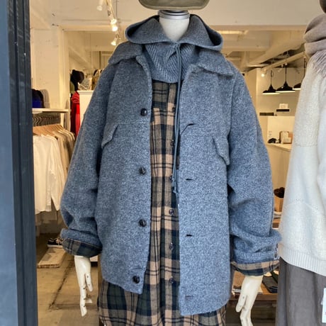 TISSU トンプキンパイルポケットジャケット size3 TOPアイボリー
