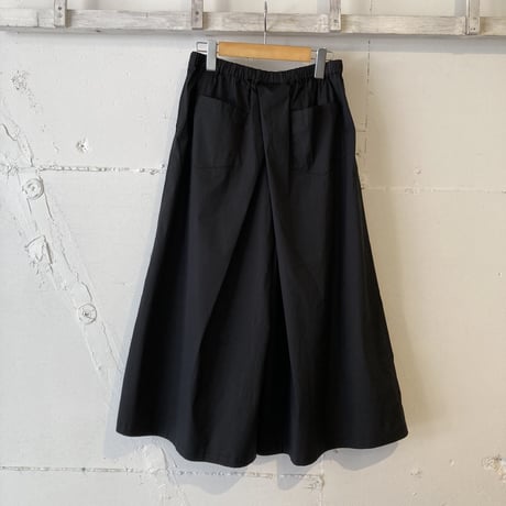 grin ブロードストレッチはかまパンツ ブラック