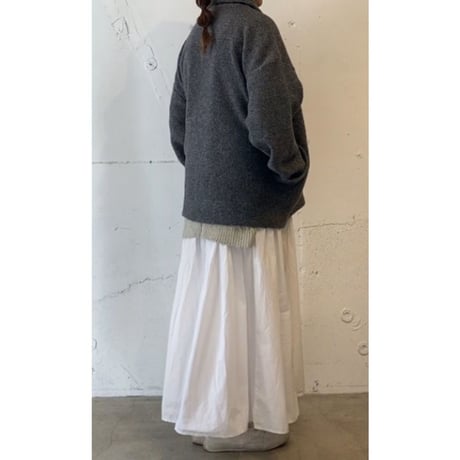 TISSU トンプキンパイルポケットジャケット size3 TOPアイボリー