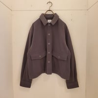 【(ｇ)】フリースオーバーシャツジャケット