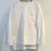 UNIVERSAL TISSU  バーバーワーキングシャツ シロ