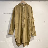TISSU カッタウェイカフスワークシャツ ベージュ