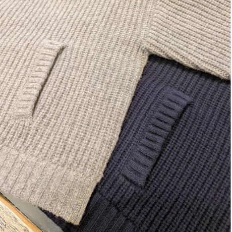 【(ｇ)】セーラーZIP UP ニット