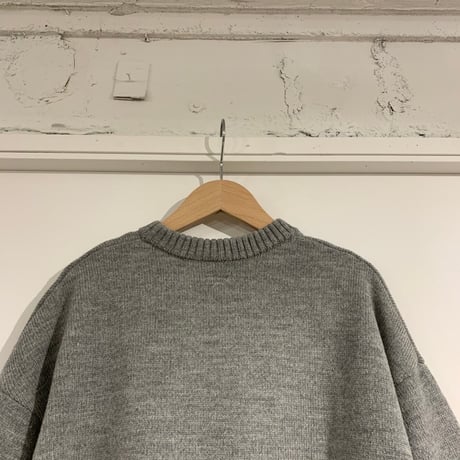 TISSU フレンチメリノ ポケットプルオーバー 1size グレー