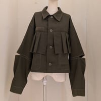 【REHERSALL】オーストリアフィールドショートJK　OLIVE