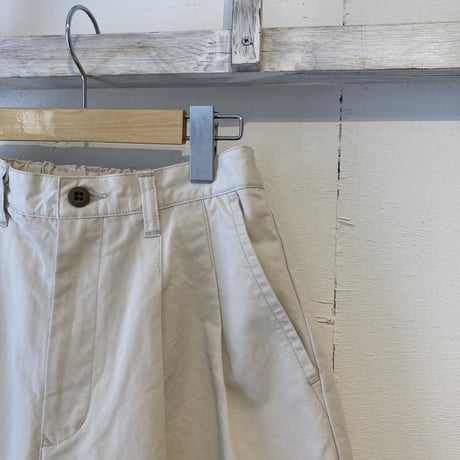 NATURAL LAUNDRY コットンリネンカルゼ ビッグチノ サンド