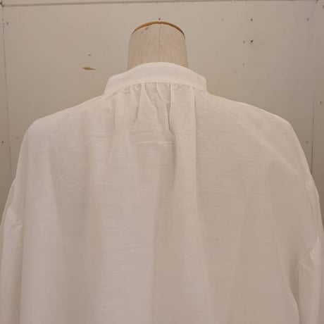 【UNIVERSAL TISSU】コットン キュプラ リネン リトルフリルクラシックBL