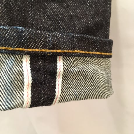 NATURAL LAUNDRY セルビッチデニム5ポケットパンツ　ワンウォッシュ size2