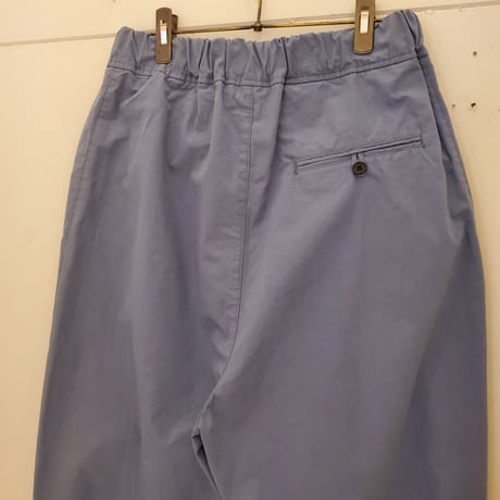 【Hands of creation】compact weather vintage オーバルパンツ　G.BLUE