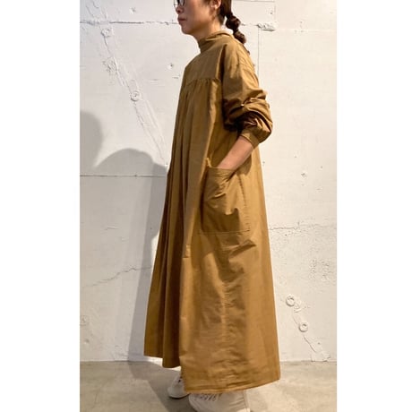 NATURAL LAUNDRY ネル スタンド2WAYワンピース クロ