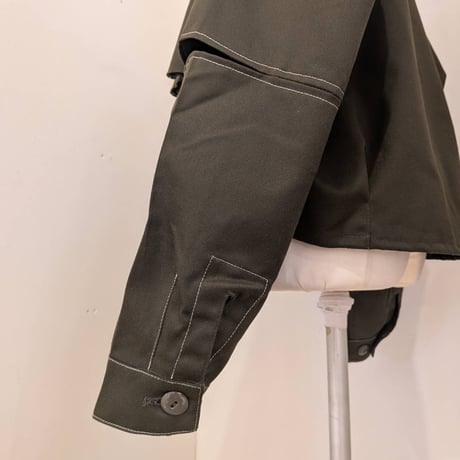 【REHERSALL】オーストリアフィールドショートJK　OLIVE