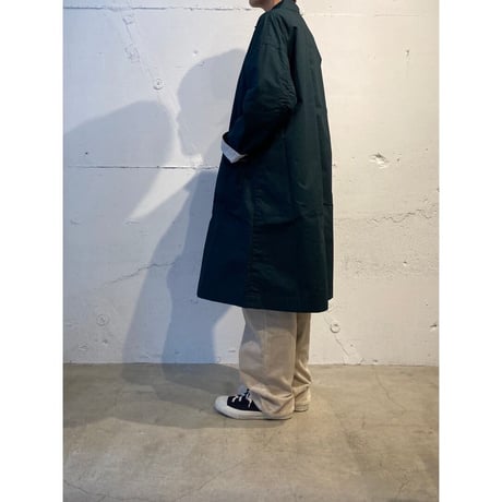 NATURAL LAUNDRY ダンプダスター オーバーコート チャコール