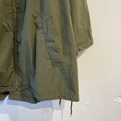 UNIVERSAL TISSU CNダンプ ギャザーポンチョ カーキ