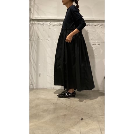 UNIVERSAL SEVEN クラッシック天竺 マキシワンピース ボーダー