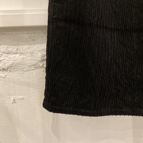 TISSU コーデュロイハイライズパンツ size3 クロ