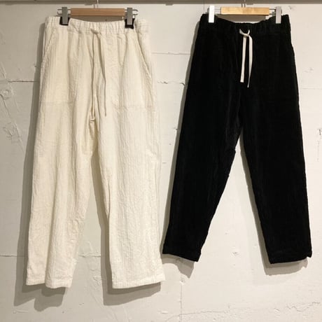 TISSU 親子コーデュロイイージーパンツ size3 クロ