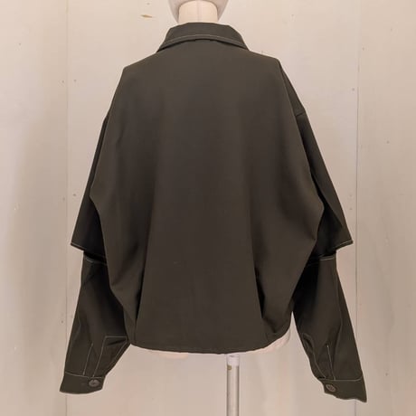【REHERSALL】オーストリアフィールドショートJK　OLIVE