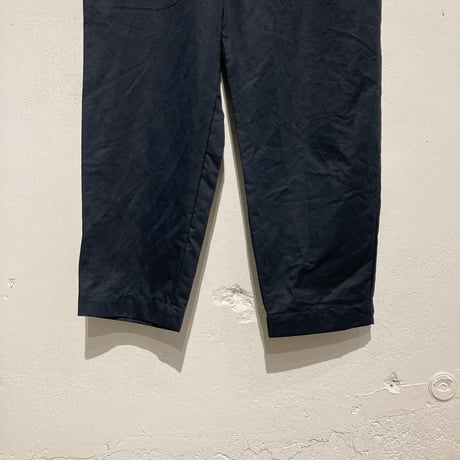 GALERIE TISSU ツイル イージーセーラーパンツ ネイビー