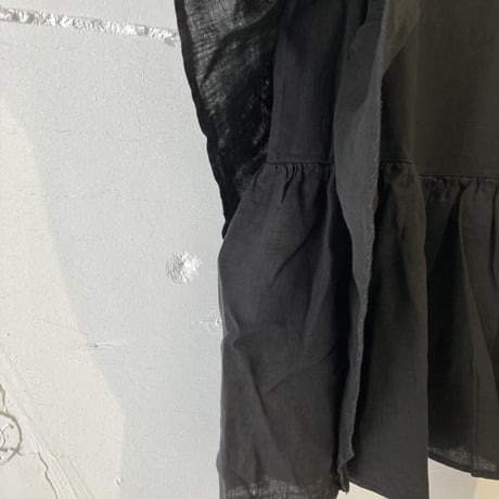 UNIVERSAL SEVEN USAコットン ポンチョプルオーバー クロ