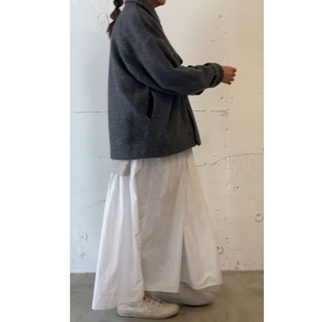 TISSU トンプキンパイルポケットジャケット size3 TOPアイボリー