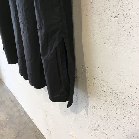 UNIVERSAL TISSU　クラシック天竺 タックワンピース　ボーダー